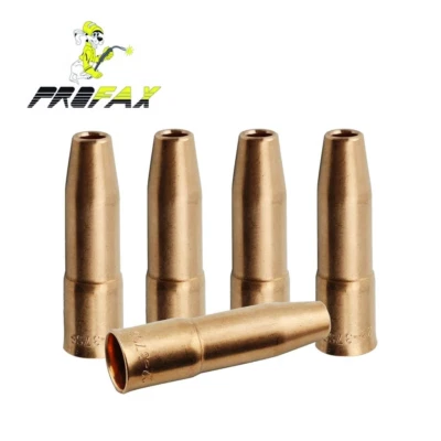 Profax 22-37SS Gas Nozzle (Short-Stop) 3/8" for Lincoln Magnum 200-250, QTY: 6
