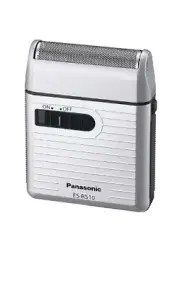 Genuine Panasonic ES-RS10-S Silver Compact Travel Men Shaver One blade Razor
