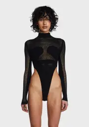 [THE KRIPT] Cecko Fishnet Bodysuit