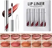 Gwtdtoad Long-Lasting Lip Stain | 5X Long-Lasting Makeup Lip Gloss Peel off,Longwear Color Everyday Portable Cosmetics Highly Pigmented for Mother, Girlfriend