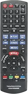 PERFASCIN N2QAYB000966 Replaced Remote Control fit for Panasonic Blu-ray Disc Home Theater Sound System SC-BTT466 SC-BTT465 SA-BTT465 SA-BTT405 SC-BTT405 SA-BTT466 SCBTT466 SCBTT465 SABTT465