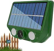 Solar Animal Repeller - Garden Outdoor Animal Repeller Solar Repeller Ultrasonic Outdoor Animal Repeller Snake Repeller Solar Wolf Repeller White Light Illumination Animal Invasion red Light rep