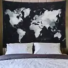 World Tapestry Map Tapestry Starry World Map Tapestry Apartment