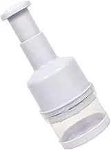 MOTHNUR 1Pc Multi Function Manual Garlic Crusher Vegetable Cutter Kitchen Gadget White Easy to Clean Powerful Ergonomic Design for Long Term Use