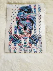 Skull I Do What I Want Flag 120 Piece Custom Handmade Puzzle