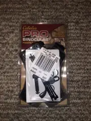 CABELA'S PRO BINOCULAR HARNESS WITH RANGEFINDER ATTACHMENT CLIP BRAND NEW
