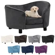 Dog Cat Pet Furniture Sofa Bed Couch 69x49x40 cm Plush Multi Colours vidaXL
