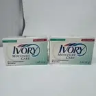 2 Vintage New Sealed Ivory Moisture Care Unscented Soap Bars 1996 Proctor Gamble