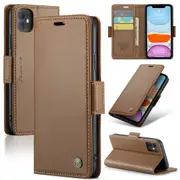 CaseMe Samsung Galaxy S21+ Plus 5G Folio Wallet Case Cover Side Closure G996 [Brown]