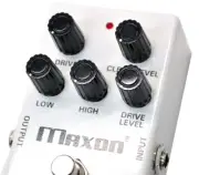 Pedal MAXON BD10 Hybrid Bass Driver Overdrive Effector for Bass Guitar Effects