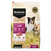 Black Hawk Grain Free Adult Lamb Dry Dog Food (15kg bag)
