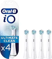 Oral-B iO Ultimate Clean Toothbrush Heads, White (Pack of 4)