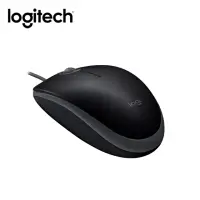 在飛比找momo購物網優惠-【Logitech 羅技】M110 靜音有線滑鼠 黑色