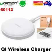 UGREEN 60112 QI Wireless Charger Pad For iPhone 16, 15, 14, 13, 12 Samsung