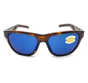 Costa Del Mar Bayside Sunglasses Shiny Tortoise/Blue Mirror 580Plastic