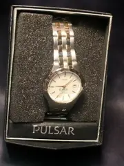 Pulsar Men, Two-tone, 50M Water Resistant Dress Watch, NPSA01 New In BoxNew