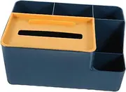 PHENOFICE Office Desk Organiser Desktop Holder Multifunctional Storage Box Tape Display Box Small Trash Can