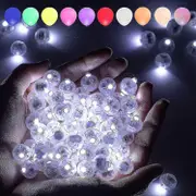 100pcs White Balloon Light, Mini Ball Lights Led Drinks Lights Mini Round Tiny Light For Paper Lanterns Balloons Vases Birthday Party Event Wedding Ch