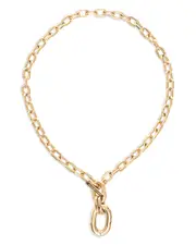 Rabanne Xl Link Pendant Necklace, 33.66