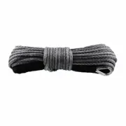 10mm X 28m Dyneema SK75 Synthetic Winch Rope Offroad Car Tow Recovery Cable 4x4
