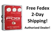 New Electro-Harmonix EHX Micro Pog Polyphonic Octave Generator Effects Pedal