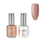 Lechat Nobility NBCS089 Tan - UV LED Gel & Nail Polish Lacquer Duo 15ml