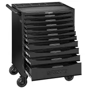 Teng TCW810NBK - Roller Cabinet 10 Drawer Black