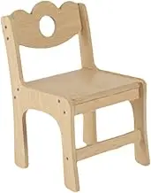 Wooden Kids Chair Dining Chair Reading Kids Furniture Kindergarten Chair for Classroom Wood Chair for Playroom 2-5 Years Old
