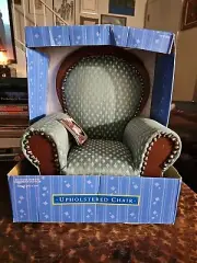 Collector's Lane Classic Upholstered Chair In Box 1999 18" Dolls