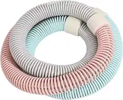 Perfeclan Weighted Fitness Hoop Equipment Indoor Outdoor PVC Entertainment 160cm Abdomen Fitness Circles for Home Kids Adults Men Women