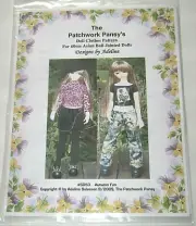 Patchwork Pansy's Doll Clothes Pattern SD53 AUTUMN FUN for 60cm Asian BJD