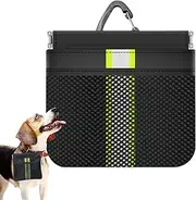 Weqizuerqi Dog Treat Bag - Dog Walking Bag with Clip | Portable Puppy Travel Accessories for Behavior Aid Walking Outdoor Hiking