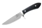 White River Sendero Classic Knife Black Burlap Micarta CPM S35VN Steel Blade NEW