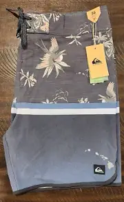 Quicksilver High Line Mens Size 36 Swim Board Shorts Trunks NEW With Tags