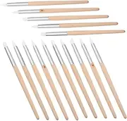jojofuny 15Pcs Nail Art Dotting Tools Professional Clay Sculpting Carving Tools for Watercolor and Oil Painting for Nail Salons DIY Projects
