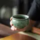 越窯青瓷茶杯 【化雲】 家用祥雲浮雕風水缸杯大號主人杯陶瓷功夫茶具品茗杯【A009】