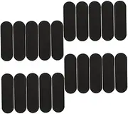 ZUNOXAZ 20pcs Mini Foam Grip Tape for Finger Skateboards Black Non Slip Stickers for Enhanced Stability Easy Installation Compatible with Various Models