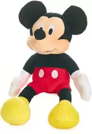 Disney Baby Mickey Mouse Stuffed Plush Toy with Rattle, 12"