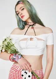 Pure Bittersweet BB Crop Top