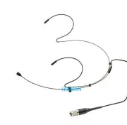 HIXMAN Black HM1 Headworn Mic For Audio Technica Transmitter cH-style connector