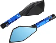 Motorcycle Rearview Mirror Motorcycle Rear View Mirror Bike Cycling Clear Wide Back Sight Rearview Reflector Adjustable Handlebar Left Right Mirror Handlebar Rear View Mirror