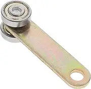 MOLUCKFU Double Bearing Hoist Trolley Wheel Gate Caster Wheel Trolley Rollers Rollers Wheel Trolley Assembly Wheel Trolley Rollers Pulley Cable Trolley Track Roller Wheels