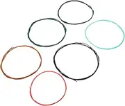 TEMPNAP 6pcs Strings Classical Guitar Strings for Acoustic Guitar Durable Soft Strings for Practice and Performance Unique Aesthetic for Musicians Replacement