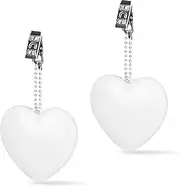 Cynlsum Purse Light Handbag Light 2Pcs Heart Shape Bag Light for Handbags Purse Accessories with Automatic Sensor, Best Gifts for Women, Girls, Friends, White, Small