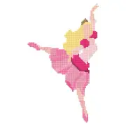 Barbie 12 Dancing Princesses Hand painted Needlepoint Canvas