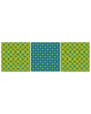 Ready2HangArt Geometric Study XII 3pc Wrapped Canvas Wall Art by Tristan Scott
