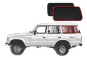 Genuine SNAPSHADES Port Window Shades for Toyota LandCruiser 60 Series (Fixed...