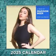 Madison Beer 2025 Music Stars Calendar, 12-Month Singer Wall Calendar