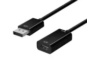 Monoprice DisplayPort 1.2a to 4K HDMI Active Adapter, Black