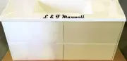 Wall Hung Vanity with Ceramic Basin and Soft Closing Drawer 1200mm